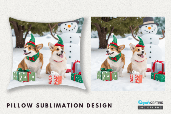 Christmas Dog Pillow, Festive Corgi: A Hands-On Review