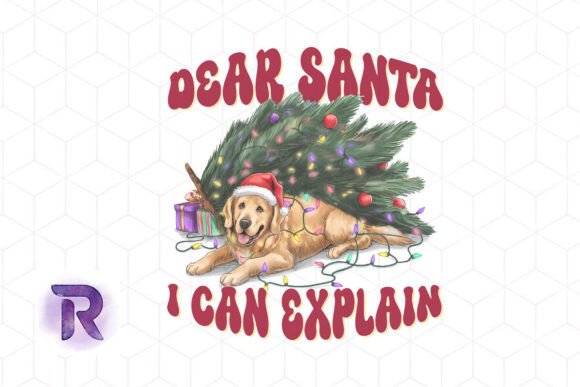 Dear Santa, I Can Explain – Dog Xmas