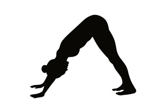 Downward Dog Silhouette