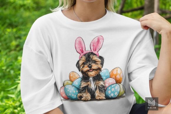 Easter Yorkshire Terrier Dog Sublimation Review