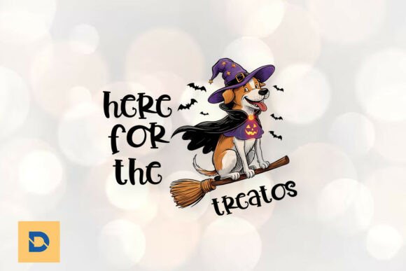 Halloween Dog Treatos Cute Seasonal PNG