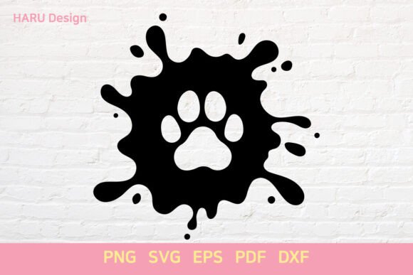 Ink Dog Paw Decoration – Embroidery Design Review