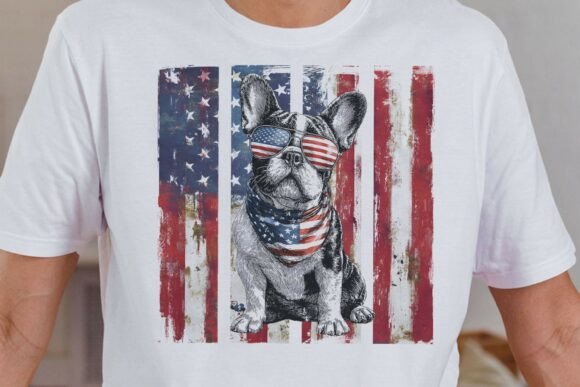 Patriotic French Bulldog Dog PNG: A Designer's Review