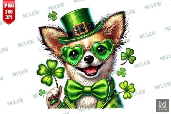 St Patrick s Day Chihuahua Dog PNG