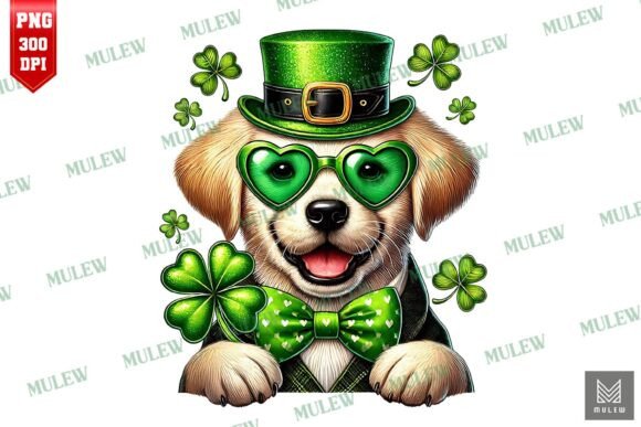 St Patrick's Day Labrador Retriever PNG