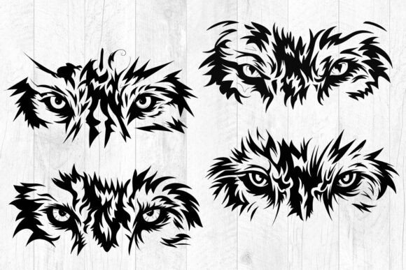 Wolf Eyes SVG, PNG, JPG, AI, PDF Vector